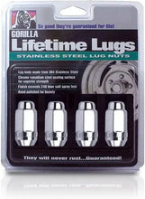 Load image into Gallery viewer, Gorilla Automotive DUP ACORN SS LUG 7/8" 14-2.00 CLAM 96107SS