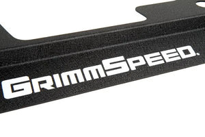GrimmSpeed 02-07 Subaru Impreza/WRX / 04-07 STI Radiator Shroud w/Tool Tray - Black - Main Product View