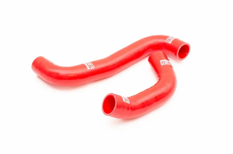 GrimmSpeed 08-14 Subaru WRX / 08-17 Subaru STi / 09-13 Subaru Forester XT Radiator Hose Kit - Red - Additional View 8
