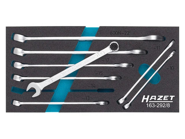 HAZET-WERK Combination Wrench Set 163-292/8 - Side View