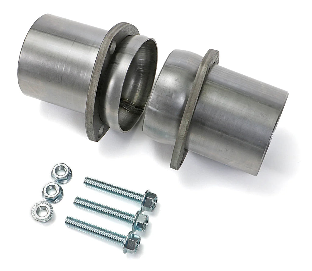 Hedman Hedders 3 in. Mild Steel, Ball-Style Header Collector Conversion Kit 21152 - Side View