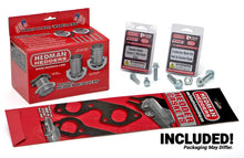 Load image into Gallery viewer, Hedman Hedders HD Silver Mid-Length Headers for 1988-97 2WD/4WD Ford F150-F350 Trucks with 7.5L 89468 - Installation View