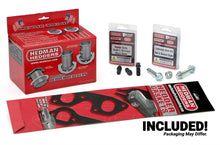 Load image into Gallery viewer, Hedman Hedders Mid-Length Swap Headers, SB Chevy (with angle plugs) in 2WD S10 69520 - Back View