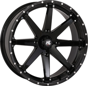 High Lifter Products Wheel - HL10 - Front/Rear - Gloss Black - 20x7 - 4/137 - 4+3 (+10 mm) 20HL10-1237 - Main Product View