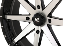 Load image into Gallery viewer, High Lifter Products Wheel - HL10 - Front/Rear - Gloss Black w/Machined - 20x7 - 4/156 - 4+3 (+10 mm) 20HL10-1156 - Side View