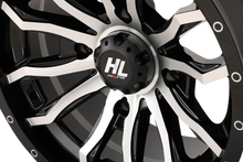 Load image into Gallery viewer, High Lifter Products Wheel - HL21 - Front/Rear - Gloss Black w/Machined - 22x7 - 4/137 - 4+3 (+10 mm) 22HL21-1137 - Side View
