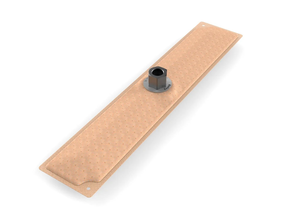 Holley 15" x 3" HydraMat®, Rectangle 16-105 - Side View