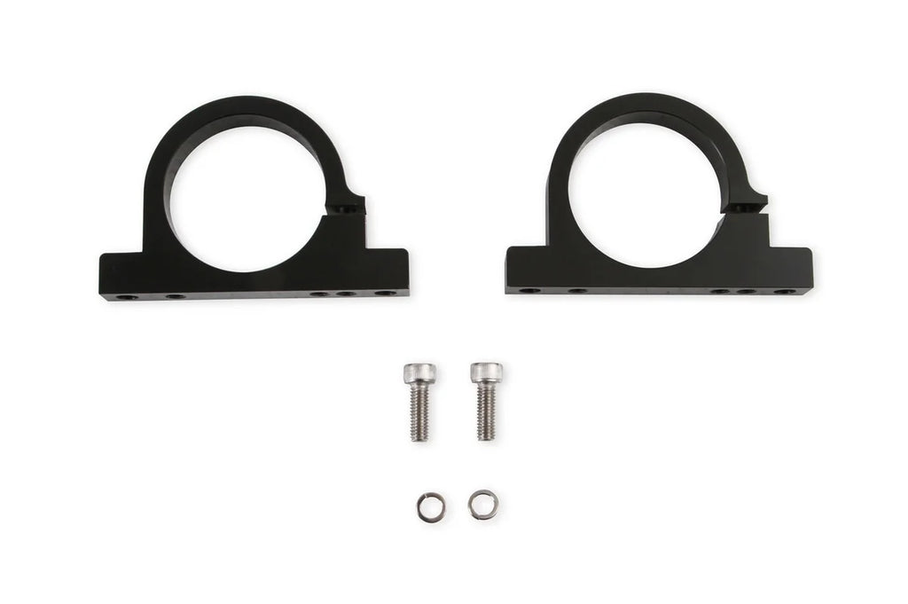 Holley Black Mounting Bracket HP and VR Series Billet Fuel Filters 162-574 - Side View