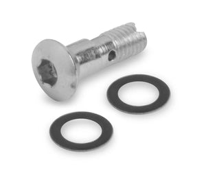 Holley Discharge Nozzle Screw - Hollow (Hex head) 121-8
