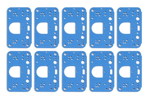 Holley Dominator 3 Circuit Metering Block Gasket 10-PK 108-198