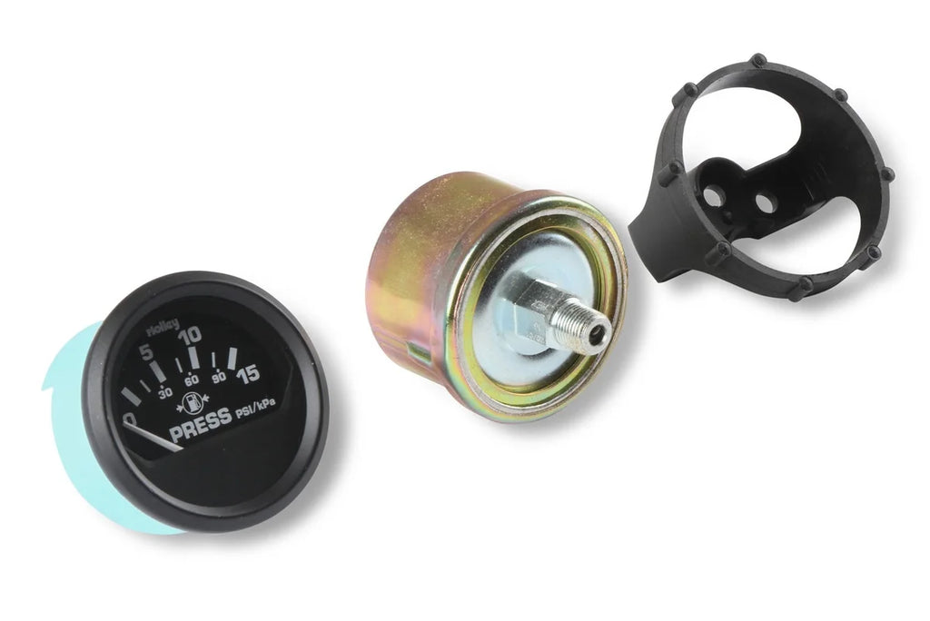 Holley Electric - 0-15 PSI 26-503 - Side View