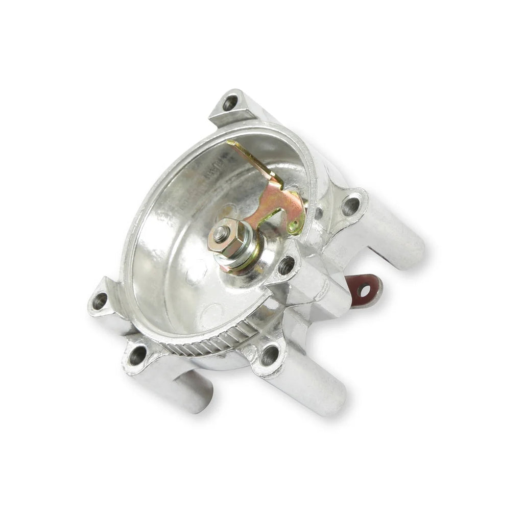 Holley Electric Choke Conversion Kit Shiny Finish Piston-less Design 45-240 - Installation View