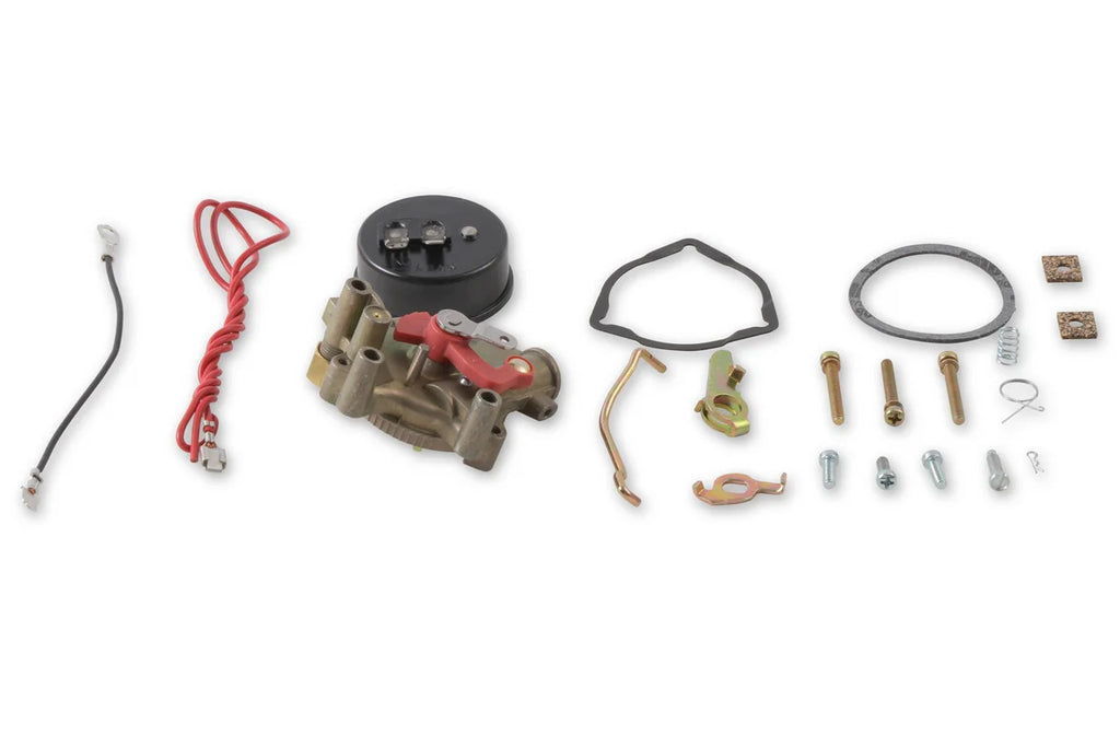 Holley Electric Choke Conversion Kit Standard Finish w/Internal Vacuum Source 45-223 - Side View