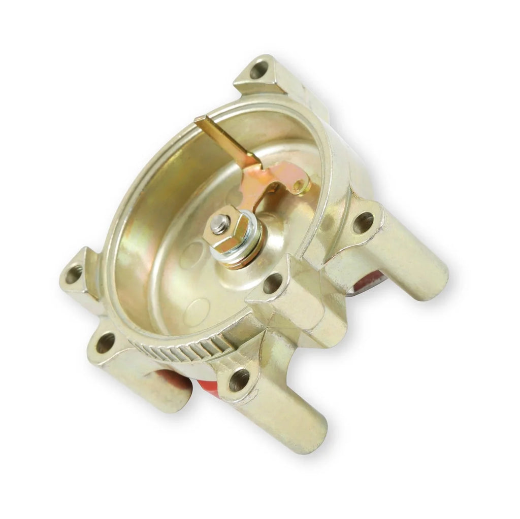 Holley Electric Choke Conversion Kit Zinc Finish Piston-less Design 45-241 - Installation View