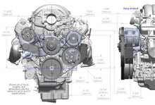 Load image into Gallery viewer, Holley - Gen V LT Engines - Standard Damper - Black 20-205BK - Side View
