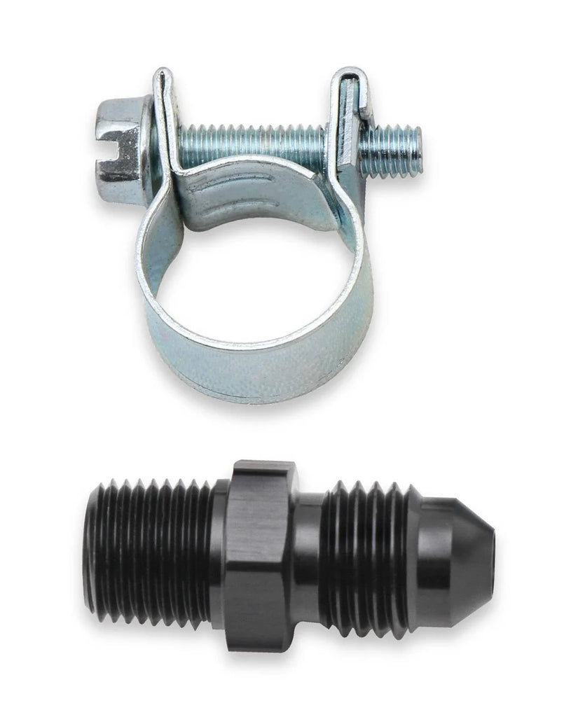 Holley Holley LS Steam Tube Kit w/ Black Push-On Hose 26-552 - Side View
