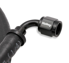 Load image into Gallery viewer, Holley Holley LS Steam Tube Kit w/ Black Push-On Hose 26-552 - Back View