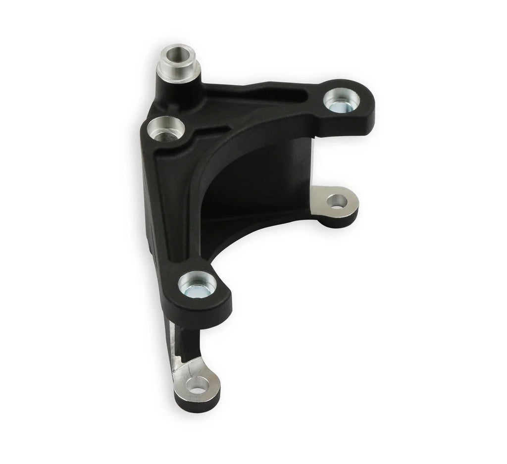 Holley Holley Mid LSA Accessory Drive Bracket Kit - Alternator - Black 20-166BK - Back View