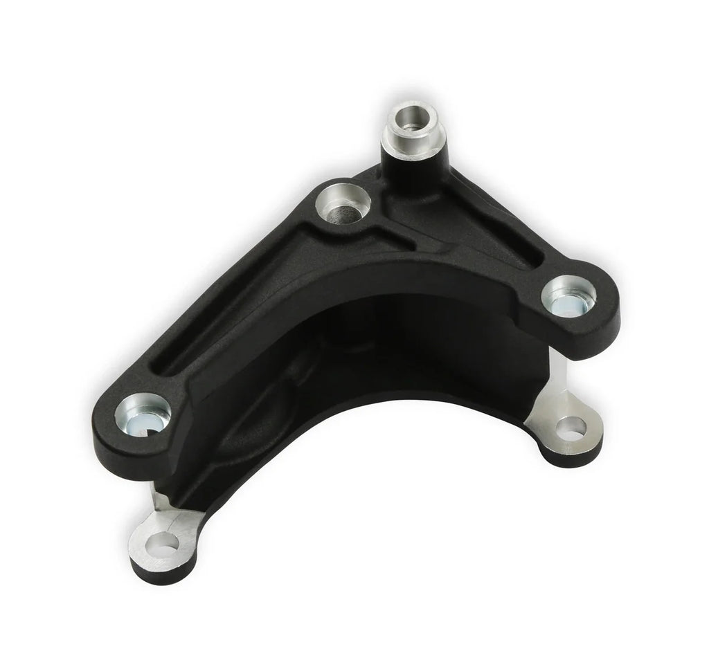 Holley Holley Mid LSA Accessory Drive Bracket Kit - Alternator - Black 20-166BK - Installation View