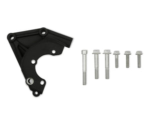 Holley Holley Mid LSA/LS Accessory Drive Bracket Kit - Power Steering - Black 20-165BK - Main Product View