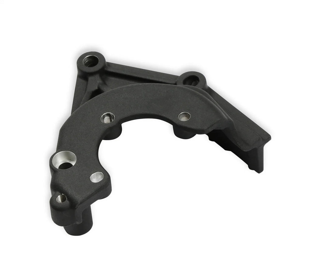 Holley Holley Mid LSA/LS Accessory Drive Bracket Kit - Power Steering - Black 20-165BK - Side View