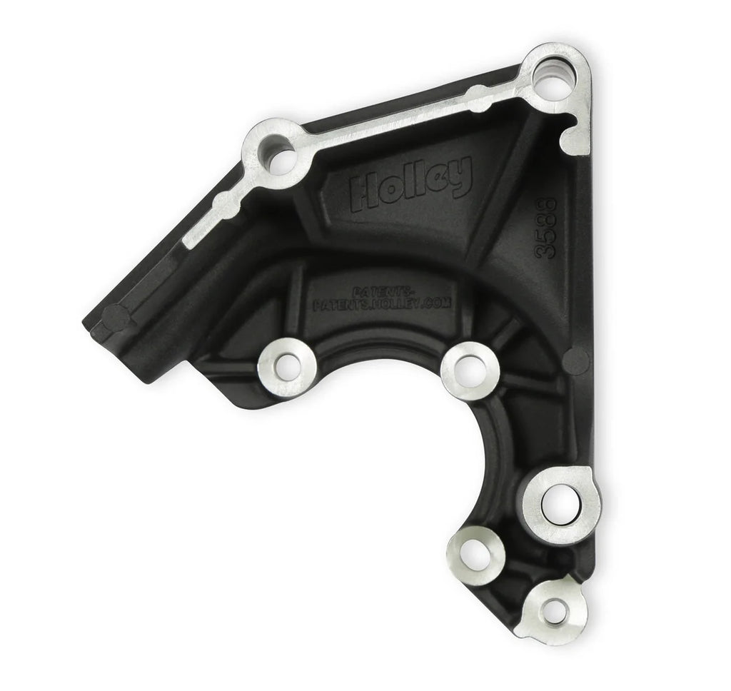 Holley Holley Mid LSA/LS Accessory Drive Bracket Kit - Power Steering - Black 20-165BK - Additional View 6