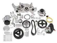 Load image into Gallery viewer, Holley Holley Polished Mid-Mount Complete Accessory System 20-185P - Main Product View
