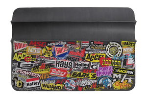Holley Holley/MSD Sticker Bomb Fender Cover - (36" x 26") 36-445 - Main Product View