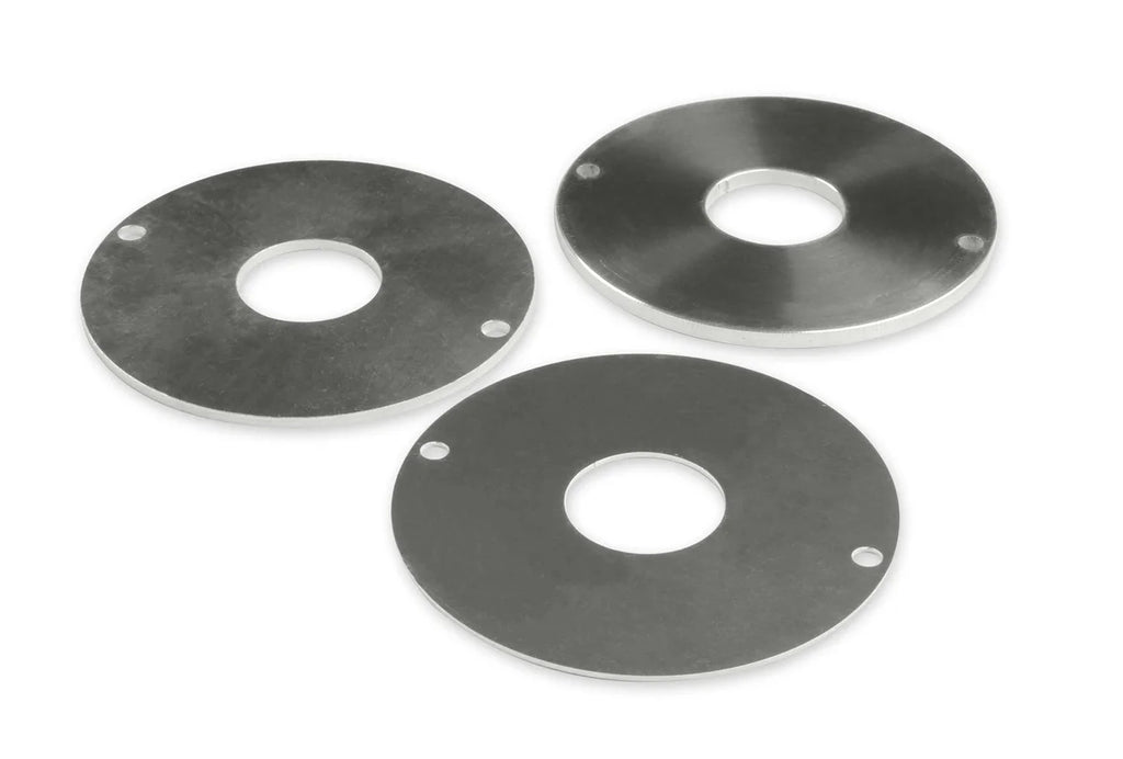 Holley Kit Includes One of Each Thickness - .059, .119, and .197-inches 319-204 - Side View