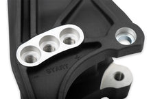 Load image into Gallery viewer, Holley Low-Mount LS Accessory Drive Bracket - Driver's Side P/S & Alt Bracket Black 20-155BK - Installation View