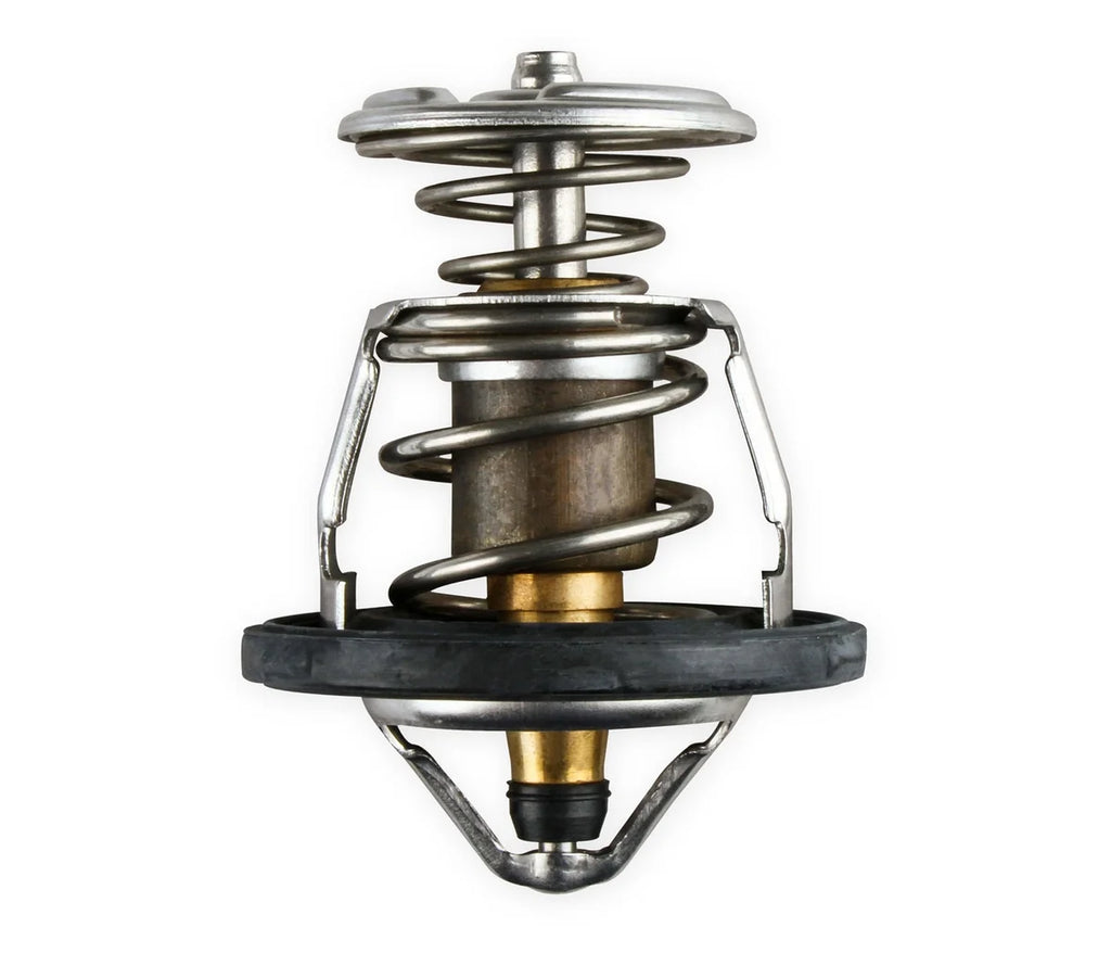 Holley REPLACEMENT THERMOSTAT AND HOUSING 97-169 - Side View