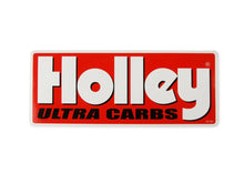 Load image into Gallery viewer, Holley ULTRA Carbs Decal - 9.5" x 3.75" 36-394 - Back View