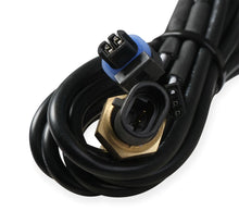 Load image into Gallery viewer, Holley Water temperature - Standard 2-1/16" size - 120°-260° - Black Face - Black Bezel 26-602 - Installation View