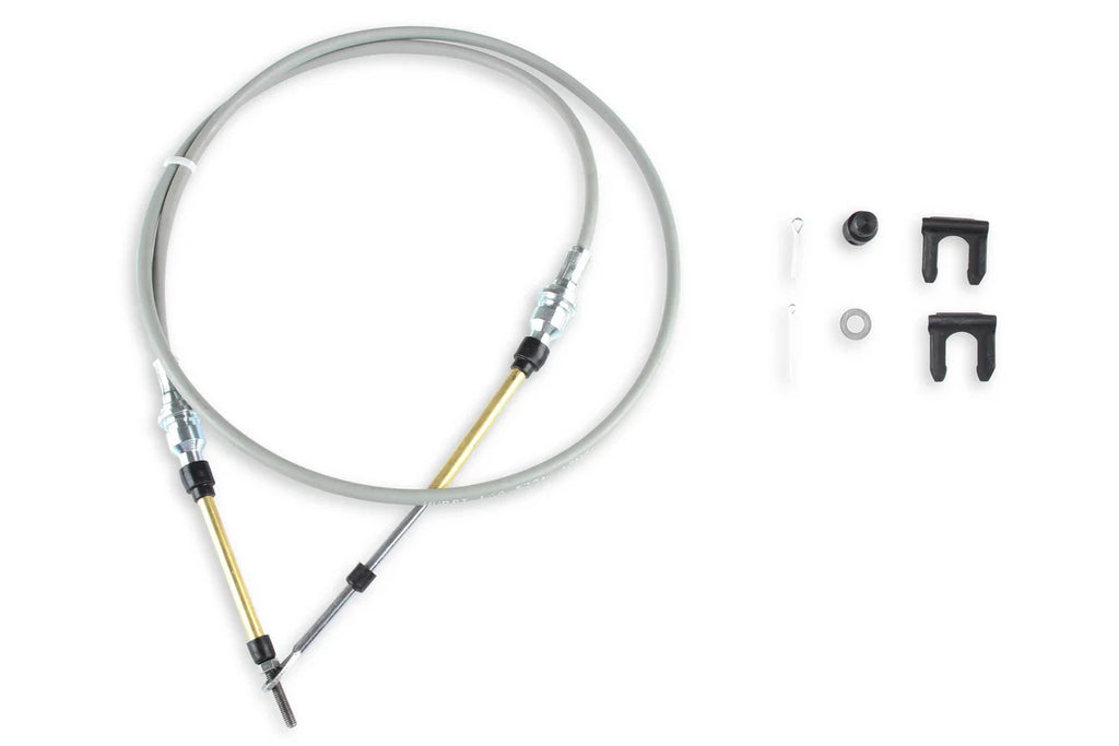 Hurst Hurst Shifter Cable - 5-Foot Length - Grey 5000025 - Side View