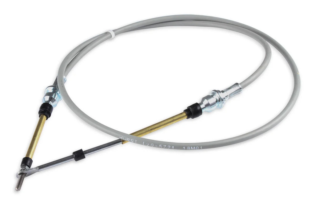 Hurst Hurst Shifter Cable - 5-Foot Length - Grey 5000025 - Back View