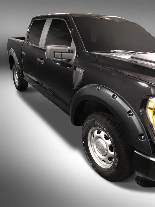 Husky Liners 21-25 Ford F-150 (excl. Lightning) Pocker Style Fender Flares - 4pc - Back View