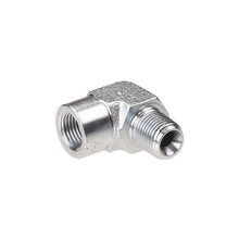 Load image into Gallery viewer, IAG Performance 90 Degree 1/8 inch NPT Male to Female Zinc Plated Fitting. IAG-AFD-2060 - Main Product View