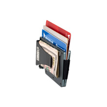 Load image into Gallery viewer, IAG Performance Aluminum Wallet w/Money Clip, Cash Band, and Screwdriver Kit (Boxer Logo) Black IAG-AWS-1301BK - Additiona...