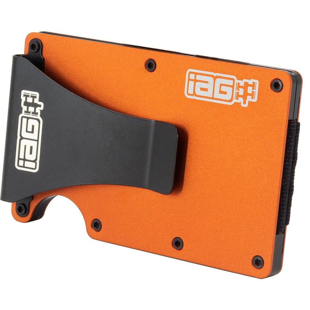 IAG Performance Aluminum Wallet w/Money Clip, Cash Band, and Screwdriver Kit (Boxer Logo) Green IAG-AWS-1301GR - Additiona...