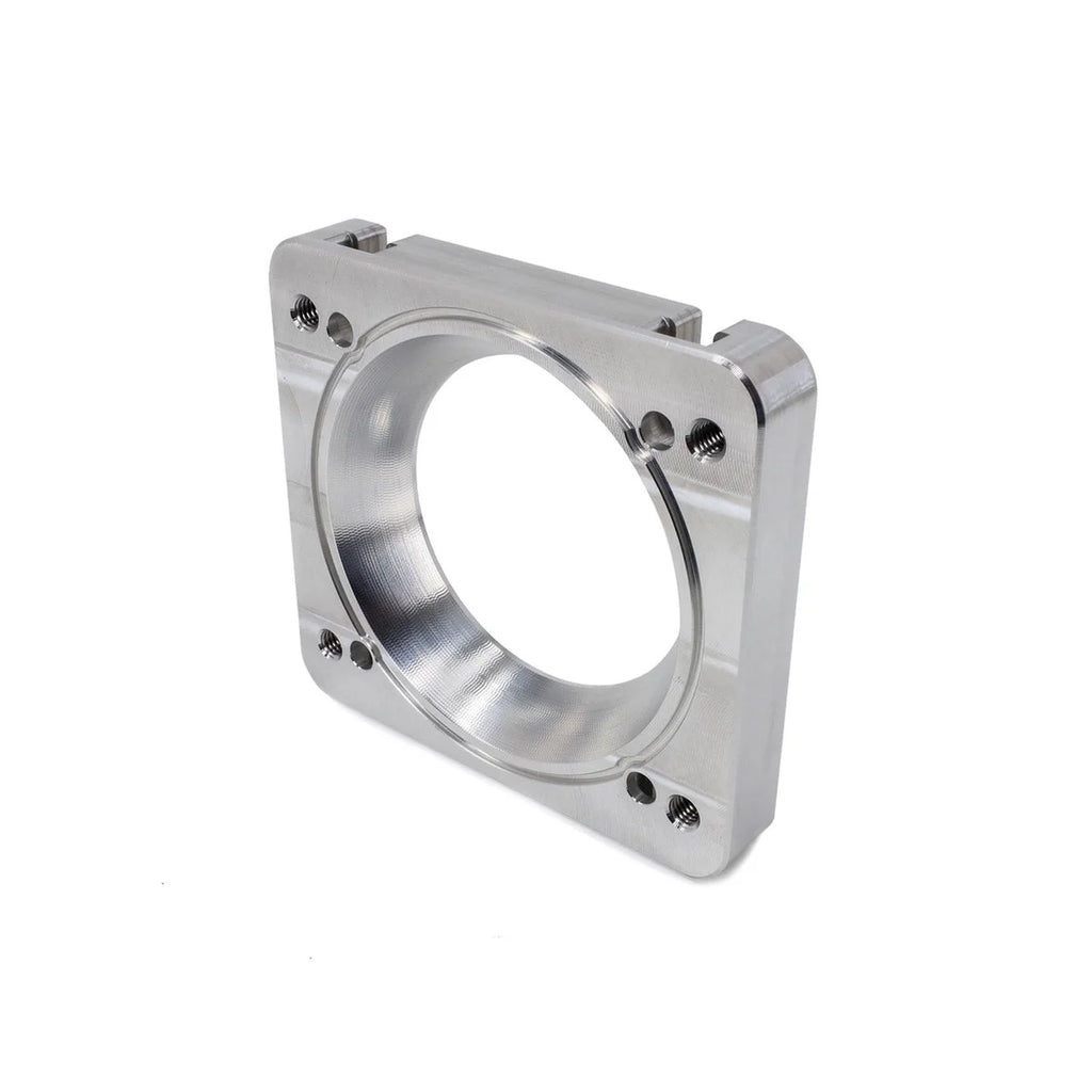 IAG Performance Big Bore 76mm Throttle Body & Adapter for OEM STI/Cosworth/AMS Manifolds Silver IAG-AFD-2027SL - Installat...