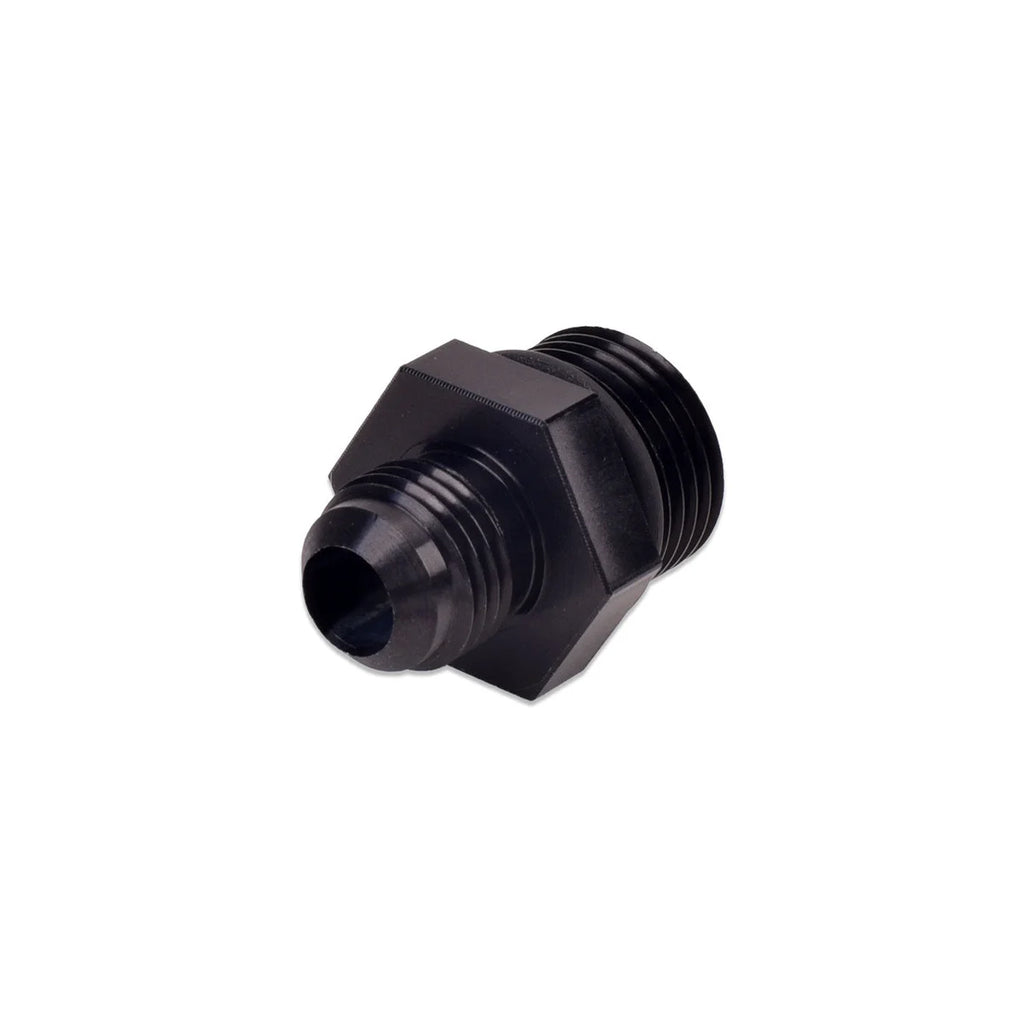 IAG Performance IAG -6 AN to -8 ORB Replacement Fuel Rail Fitting (Black Anodized Finish) IAG-RPL-AFD-2008 - Back View