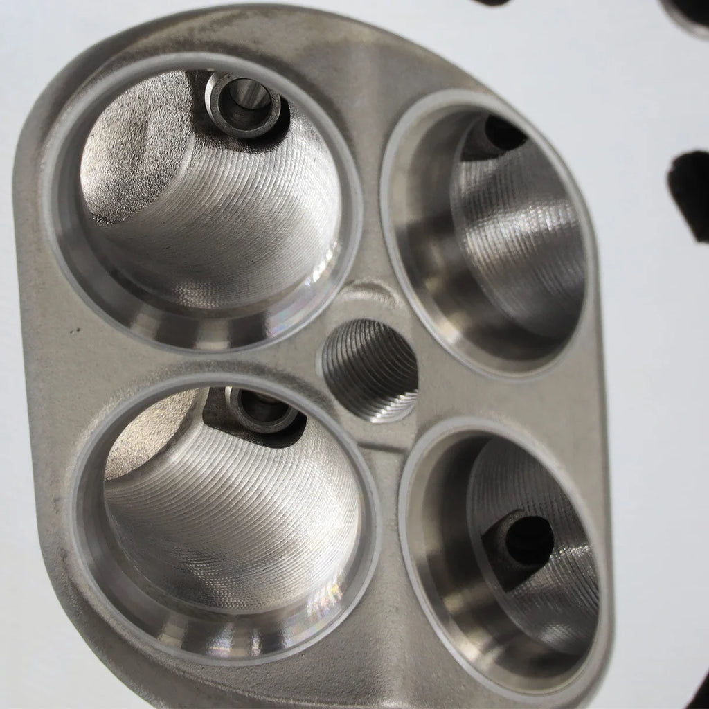 IAG Performance IAG 750 CNC Pocket Ported V25 Comp Cylinder Head - GSC S1 Cams & Lifters IAG-ENG-H750VL - Side View