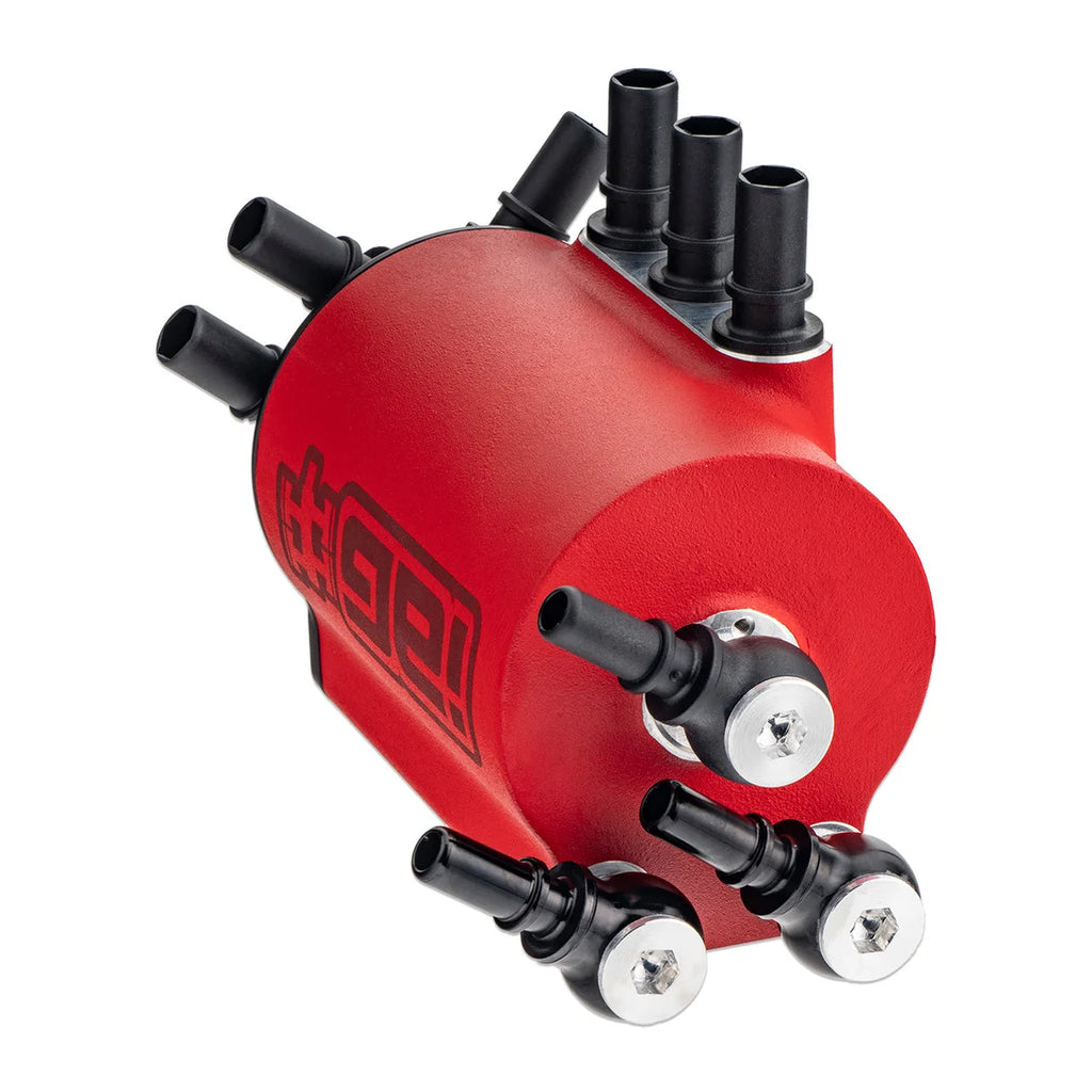 IAG Performance IAG Air Oil Separator AOS For 06-07 WRX, 04-07 STI, 04-08 FXT - Red IAG-ENG-7185RD - Additional View 12