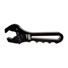 Load image into Gallery viewer, IAG Performance IAG Aluminum Adjustable AN Wrench for 3AN - 16AN Fitting - Black IAG-TLS-0001BK - Main Product View