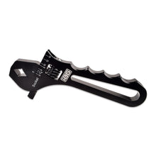 Load image into Gallery viewer, IAG Performance IAG Aluminum Adjustable AN Wrench for 3AN - 16AN Fitting - Black IAG-TLS-0001BK - Back View