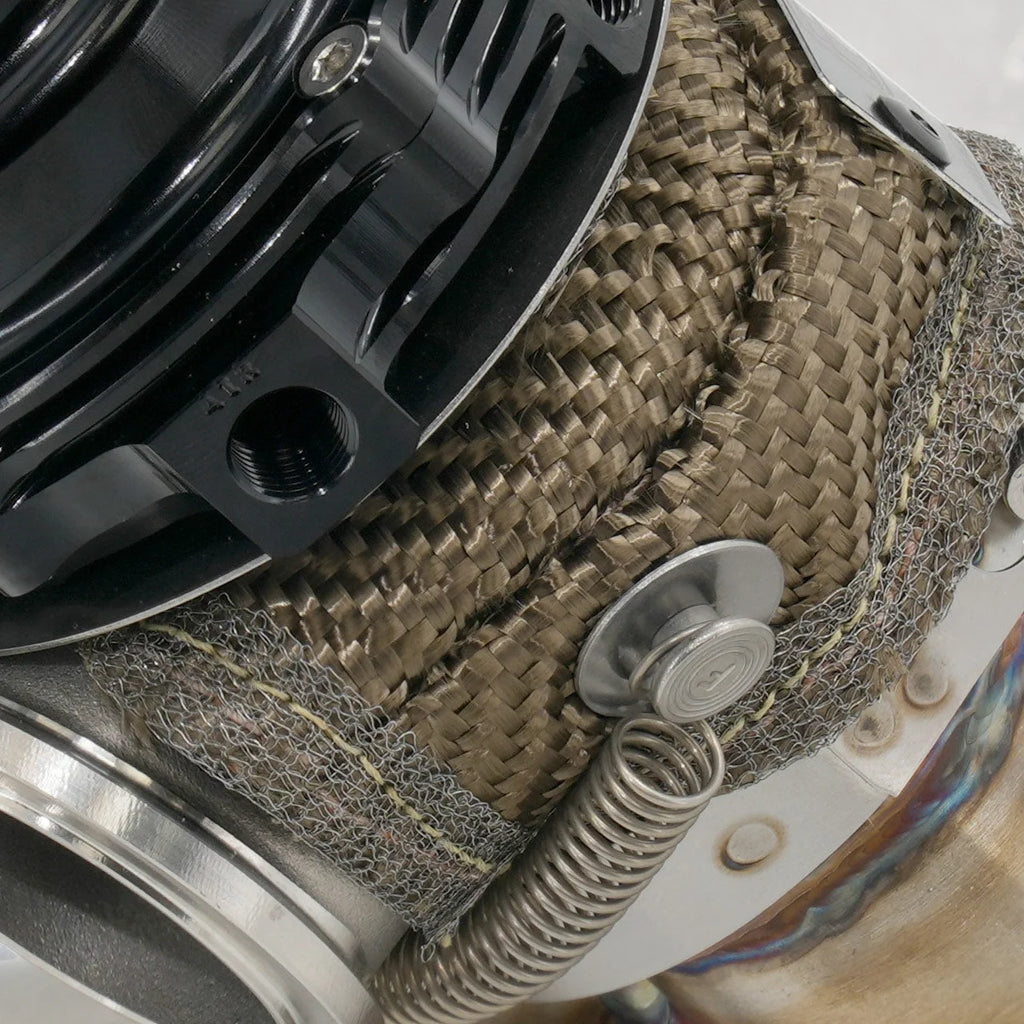 IAG Performance IAG Heat Shield Blanket for 38mm External Wastegates IAG-EXT-4003 - Side View