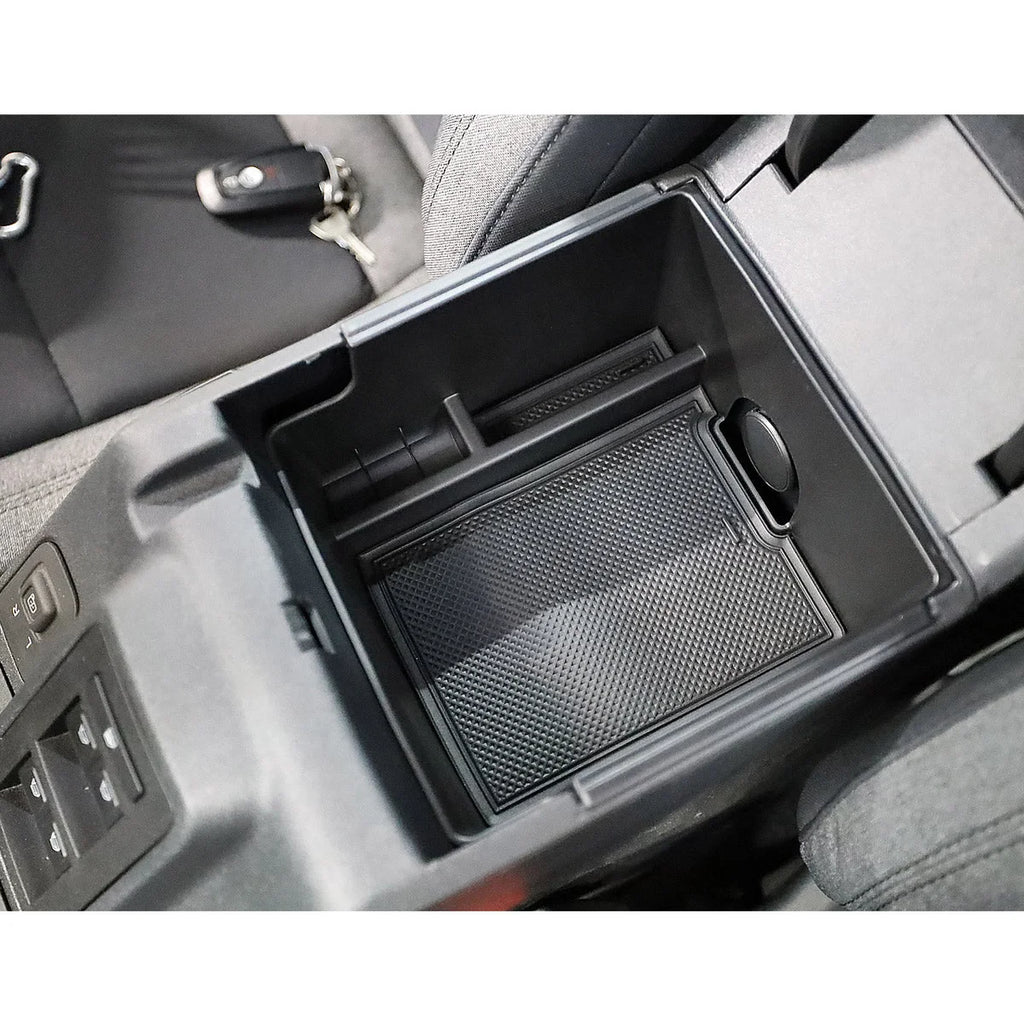 IAG Performance IAG I-Line 2PC Top & Bottom Armrest Organizer for 2021+ Ford Bronco IAG-ACC-F3005 - Installation View