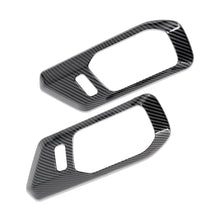 Load image into Gallery viewer, IAG Performance IAG I-Line 2pc Interior Door Handle Cover Gloss Carbon for 2021+ Bronco 2 Door IAG-ACC-F3088 - Side View