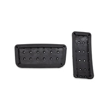 Load image into Gallery viewer, IAG Performance IAG I-Line 2pc Pedal Cover Set Silver for 2021+ Ford Bronco Automatic IAG-ACC-F3082 - Back View