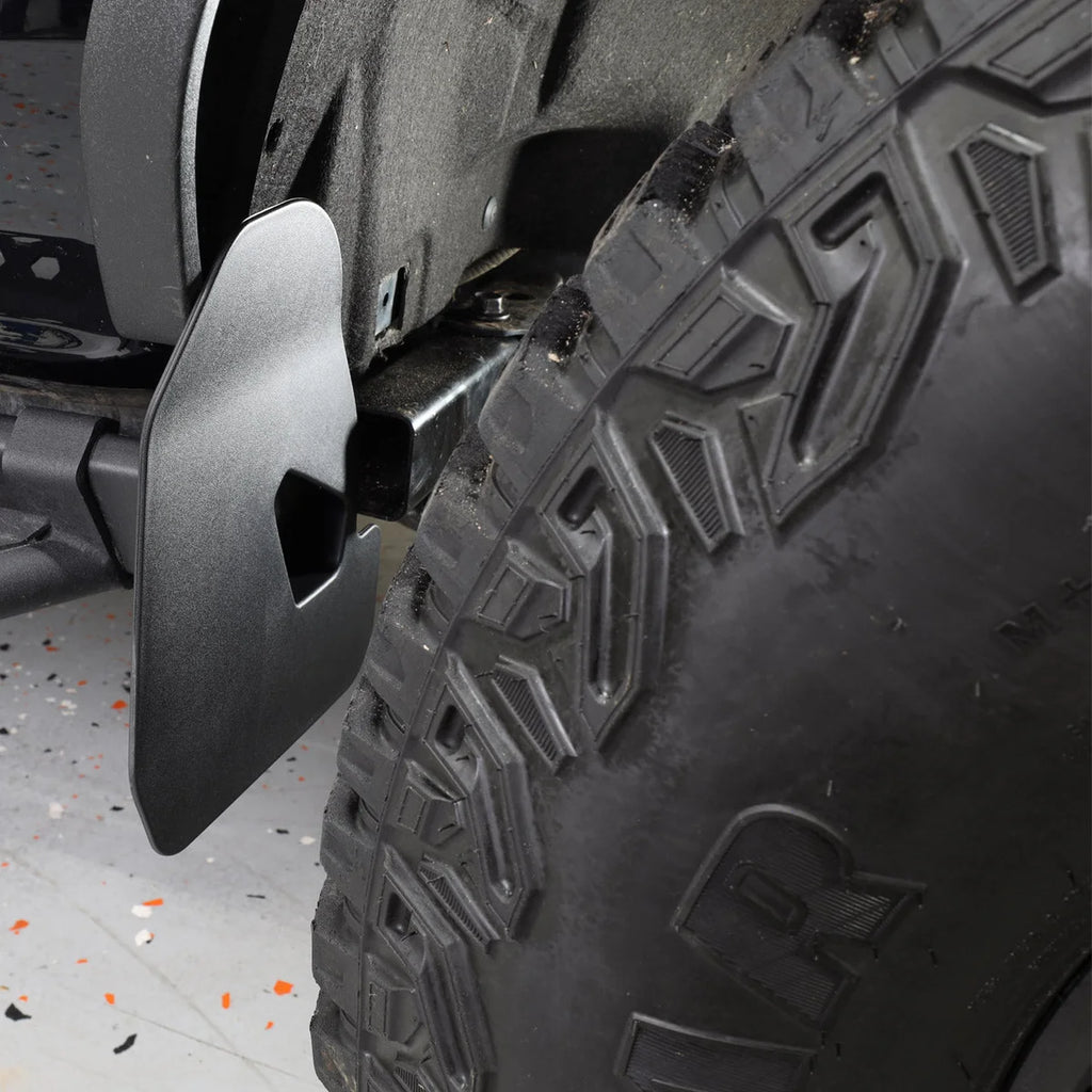 IAG Performance IAG I-Line 2pc Rock Rail Side Mini Mud Flap 2021+ Ford Bronco IAG-BDY-F3100 - Side View